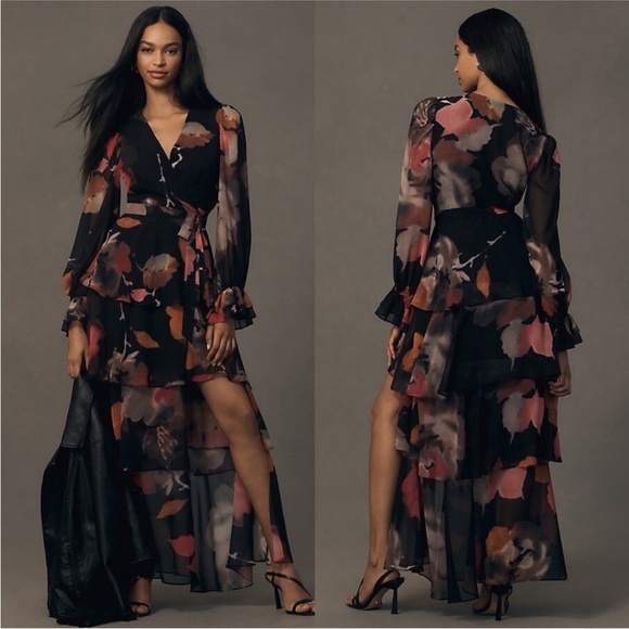 NWT Anthropologie “Hutch”Wrap Maxi Dress plus size 2x - Picture 2 of 6